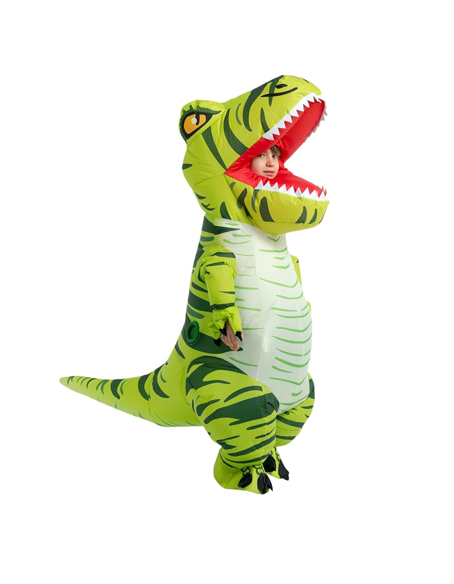 Disfraz Inflable De Dinosaurio para niños
