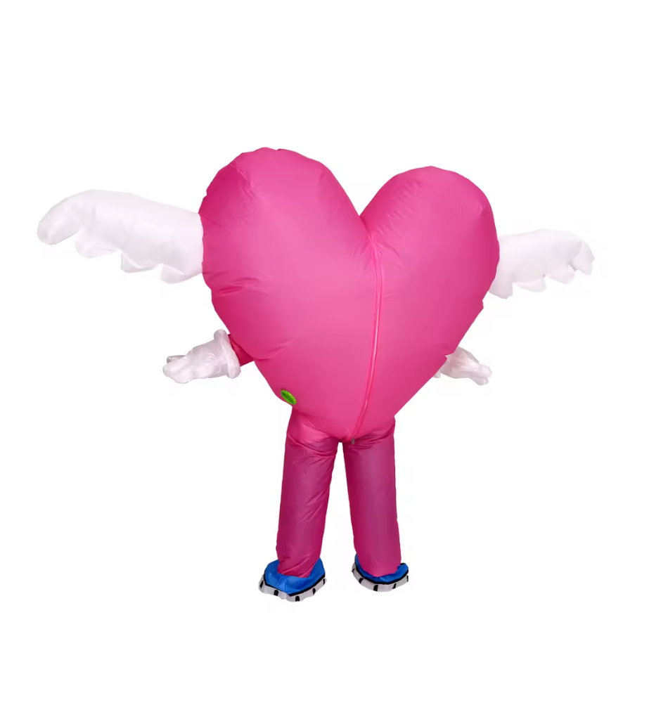 Disfraz Inflable De Corazón - Imagen 2