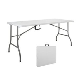 Mesa Plegable Blanca 1.52m