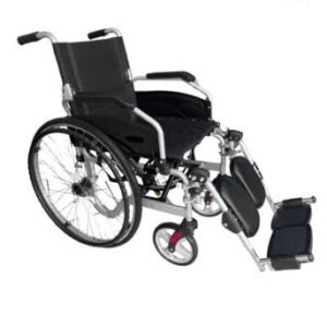 Silla de ruedas traumatológica de aluminio
